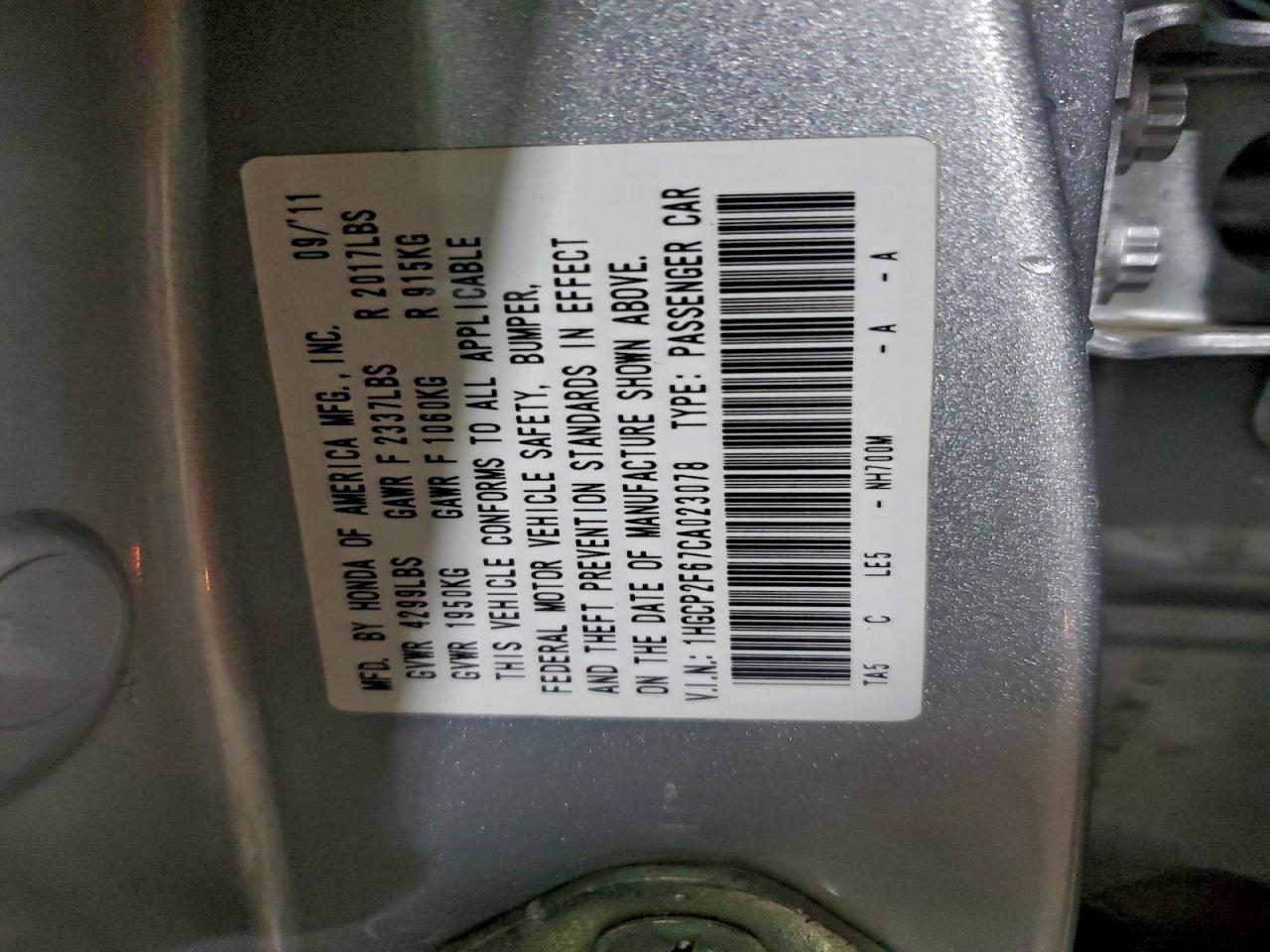 Honda Accord Se