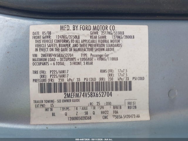 Mercury Grand Marquis Gs