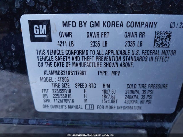 Buick Encore GX Fwd Select