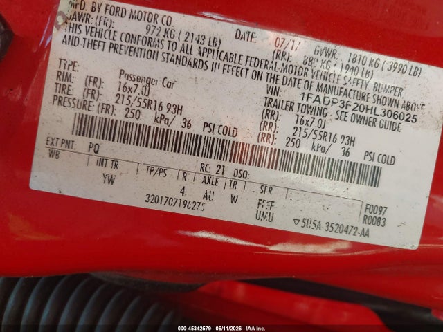 Ford Focus Se