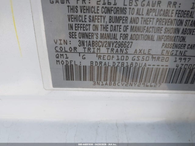 Nissan Sentra Sv Xtronic Cvt