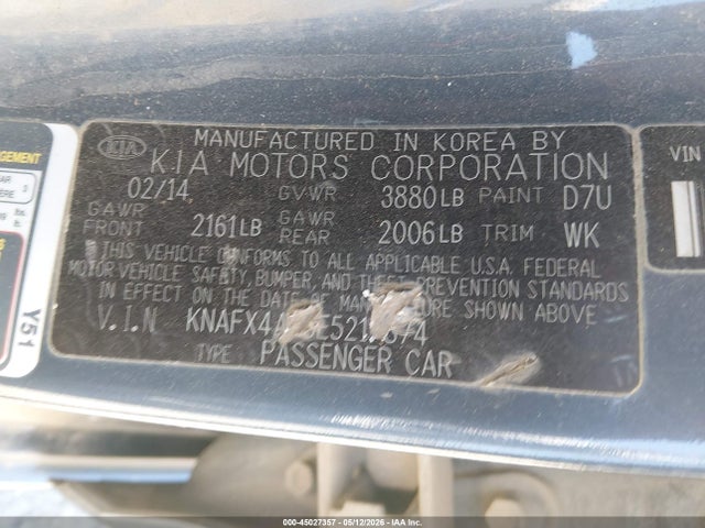 Kia Forte Lx
