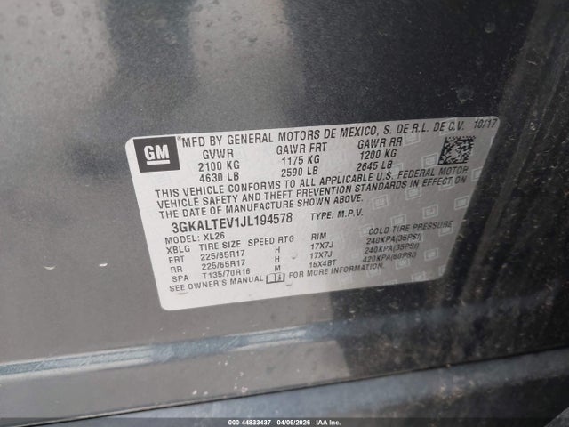 GMC Terrain Sle