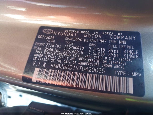 Hyundai TUCSON Sel