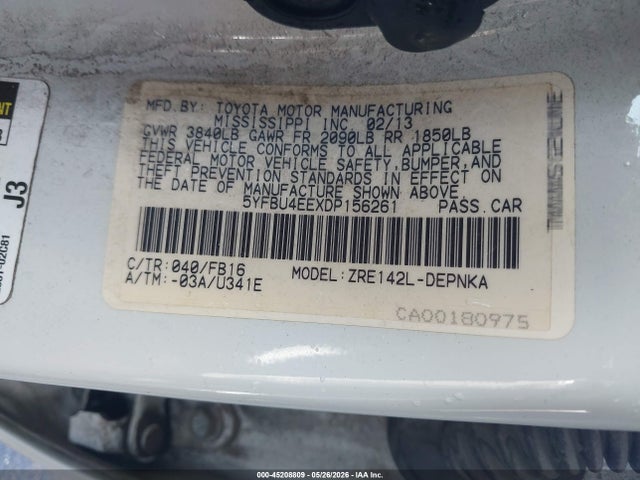 Toyota Corolla Le