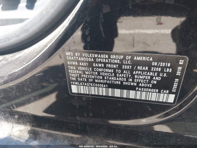 Volkswagen Passat 2.0t Wolfsburg Edition