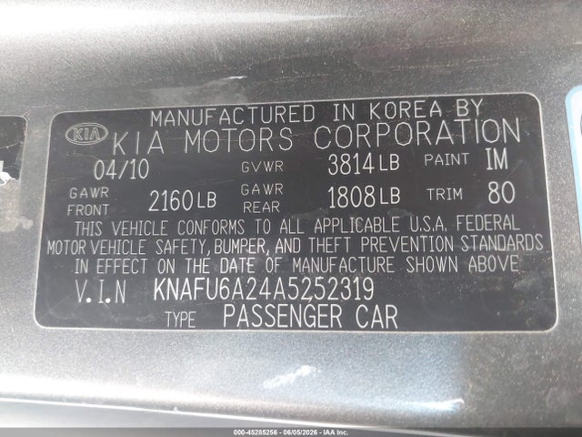 Kia Forte Ex