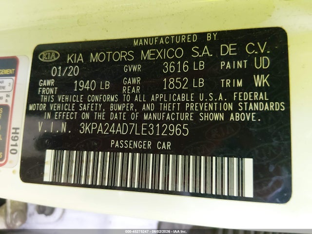 Kia Rio S