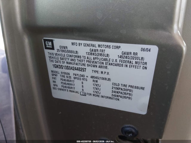 GMC Envoy Sle