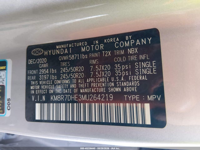 Hyundai PALISADE Calligraphy