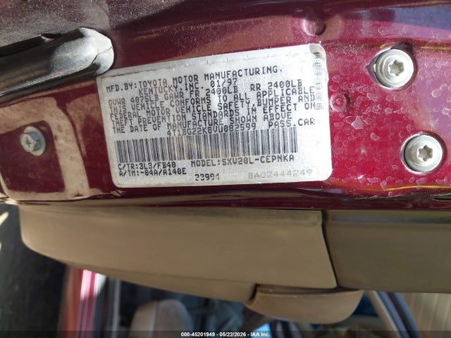 Toyota Camry Le