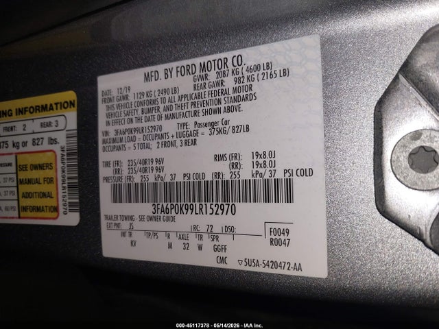 Ford Fusion Titanium