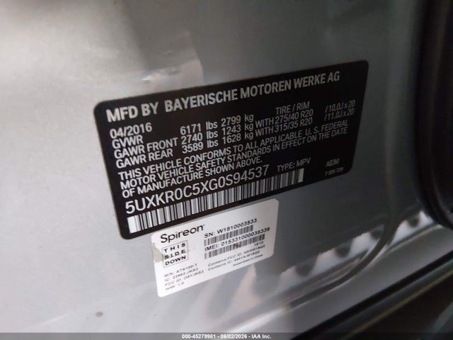 BMW X Series Xdrive35i