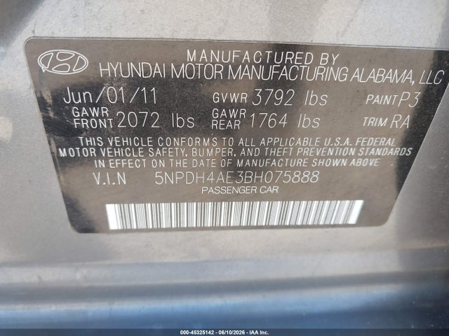 Hyundai ELANTRA Limited