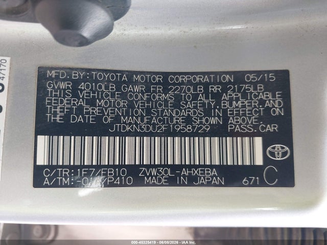 Toyota Prius Two
