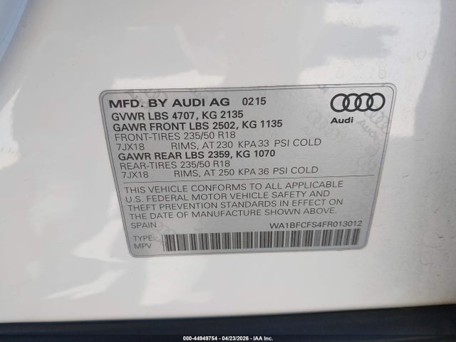 Audi Q3 2.0t Premium Plus
