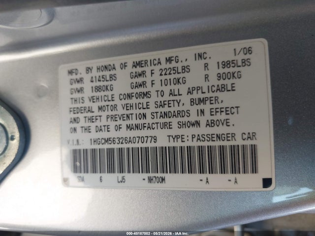 Honda Accord 2.4 Se