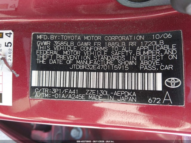 Toyota Corolla Ce