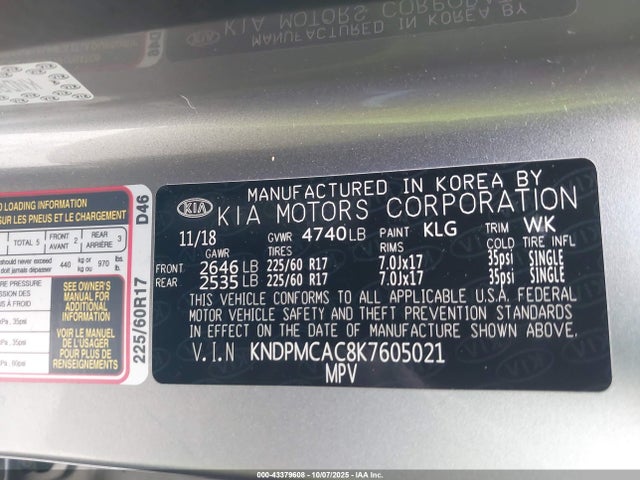 Kia Sportage Lx