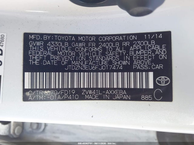 Toyota Prius v Three