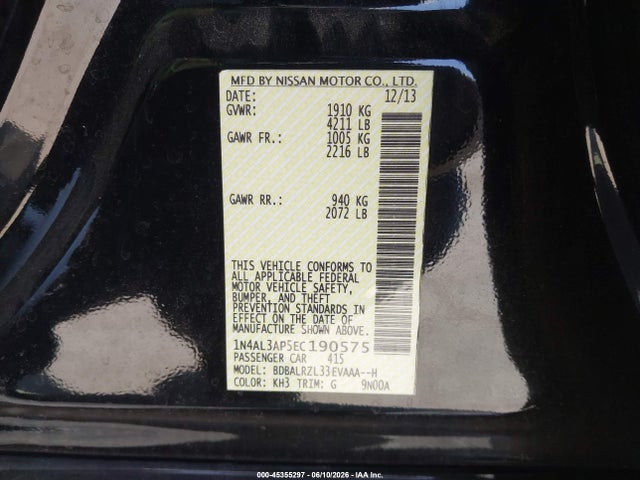 Nissan Altima 2.5 S