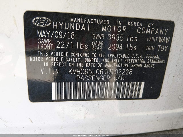 Hyundai Ioniq Blue