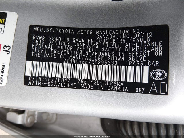 Toyota Corolla S