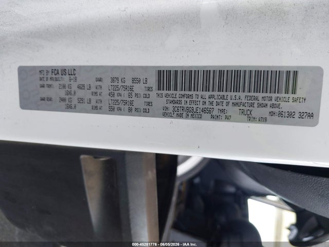 Ram Promaster High Roof 136 Wb