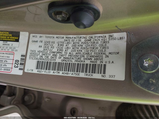 Toyota Tacoma Prerunner V6