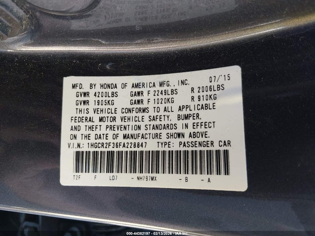 Honda Accord Lx