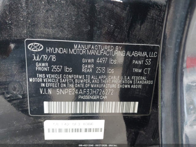 Hyundai SONATA Se