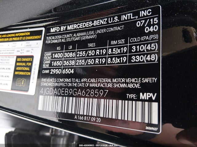 Mercedes-Benz GLE 4matic