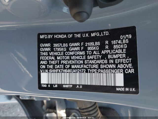 Honda Civic Ex