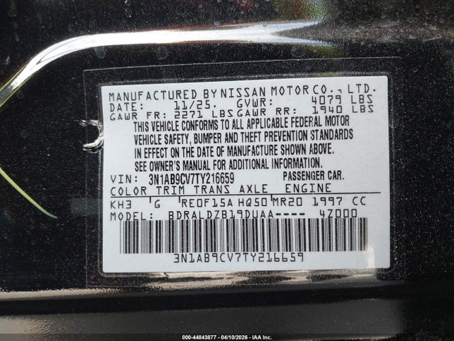 Nissan Sentra Sv