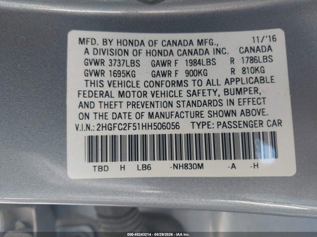 Honda Civic Lx