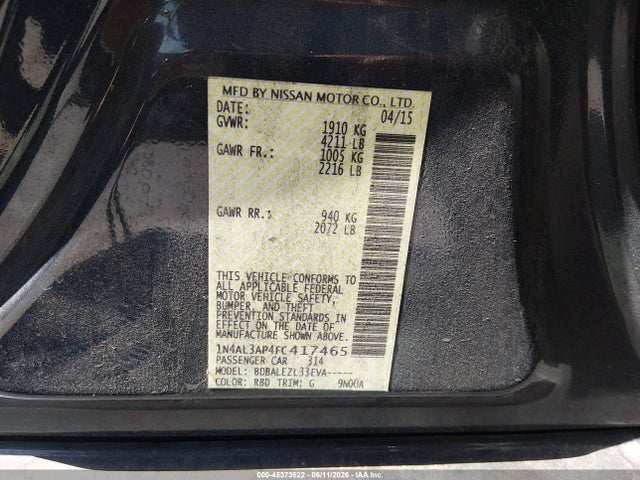 Nissan Altima 2.5 S