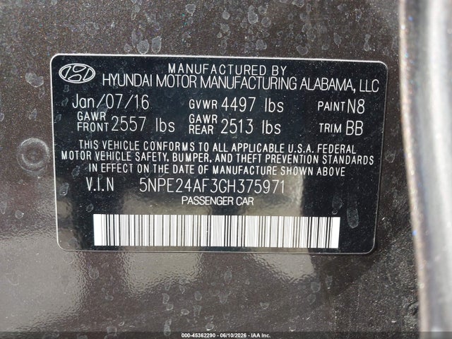 Hyundai SONATA Se