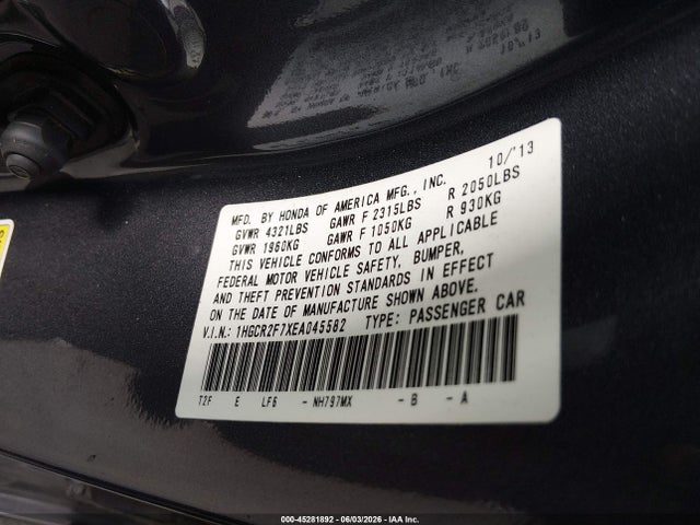 Honda Accord Ex