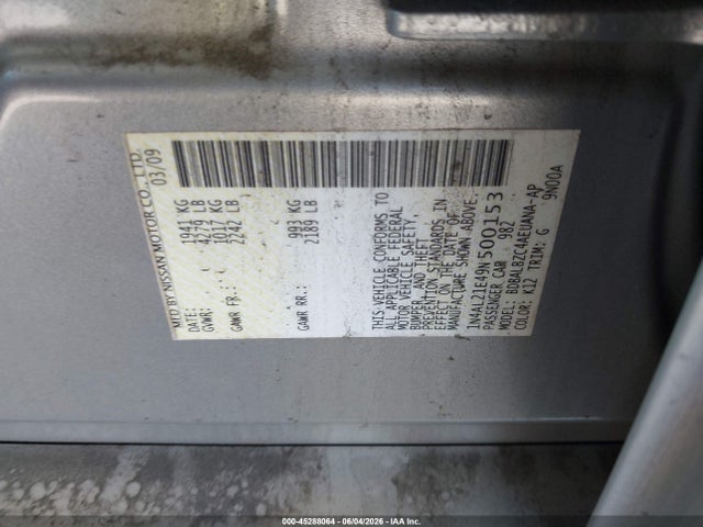 Nissan Altima 2.5 S