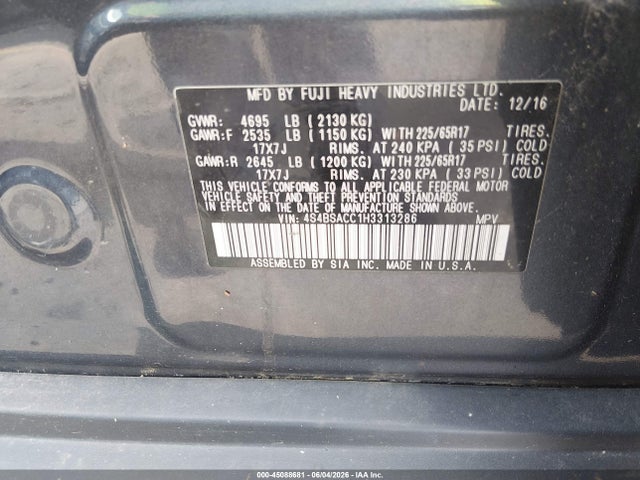 Subaru Outback 2.5i Premium