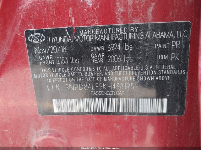 Hyundai ELANTRA Sel