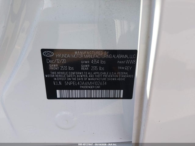 Hyundai SONATA Sel