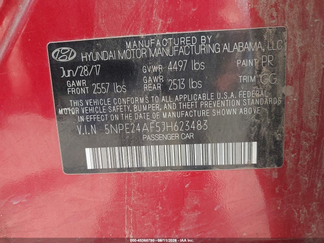 Hyundai SONATA Se