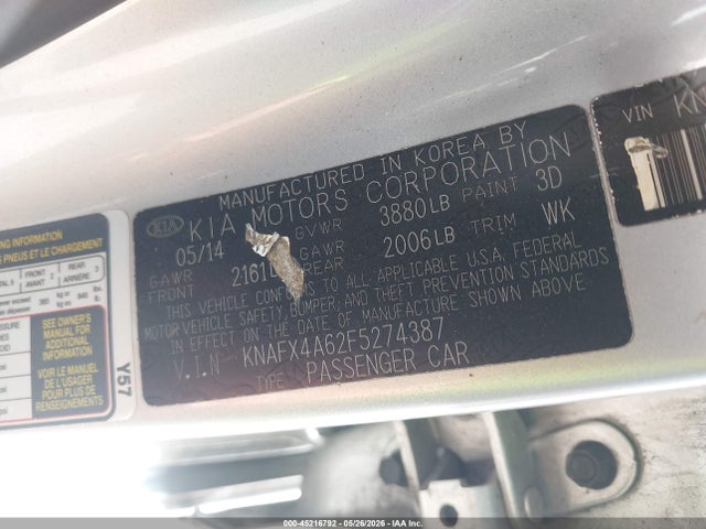 Kia Forte Lx