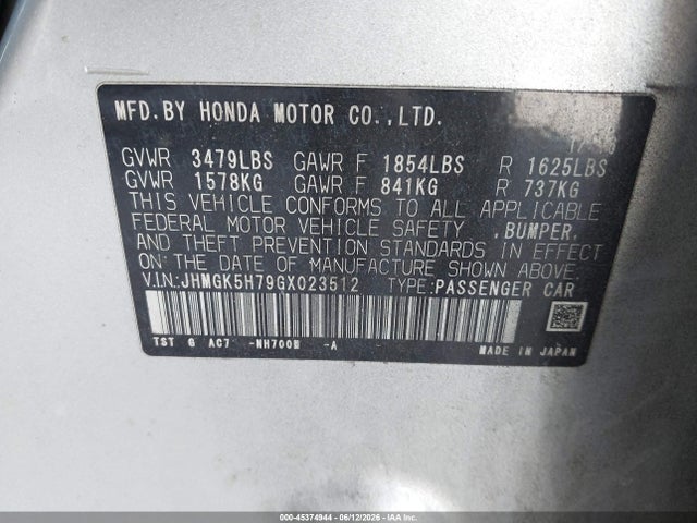 Honda Fit Ex