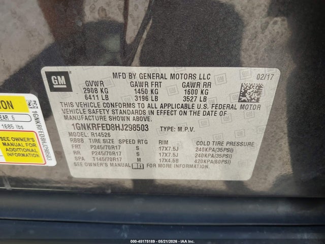 Chevrolet Traverse Ls
