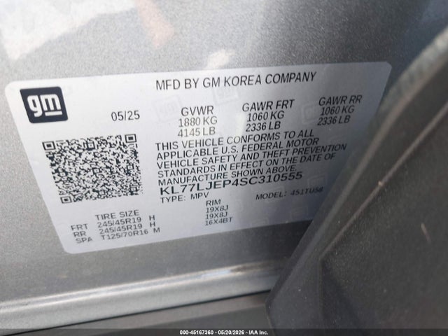 Chevrolet Trax Fwd 2rs