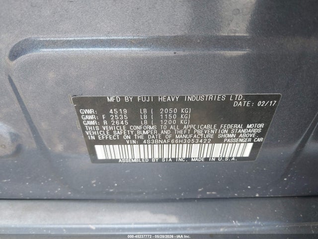 Subaru Legacy 2.5i Premium