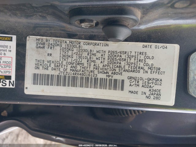 Toyota 4Runner Sr5 V6