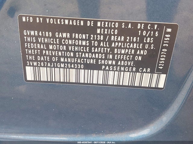 Volkswagen Jetta 1.4t S